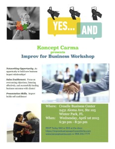 Improv For Business Public Workshop 